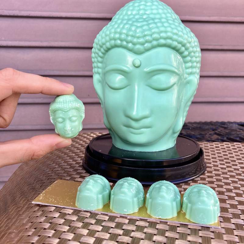 清爽薄荷口味《大佛巧克力》莊嚴系美食讓你只敢看不敢吃 清爽薄荷口味《大佛巧克力》莊嚴系美食讓你只敢看不敢吃