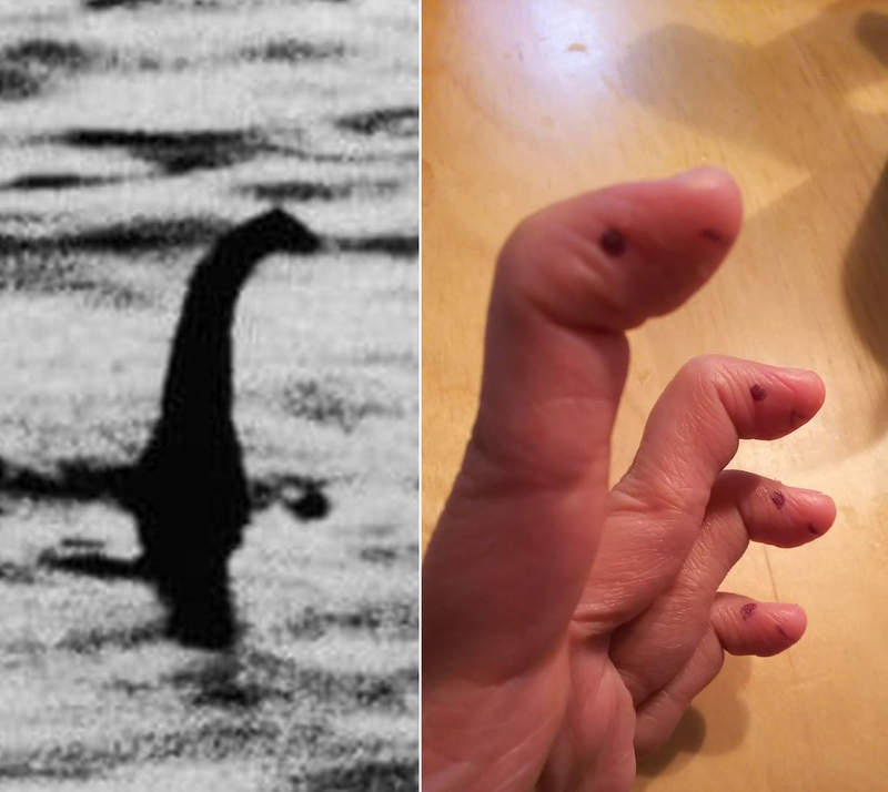 網友分享《畫畫時指節的正確彎法》誰說這樣NG不可以，我就可以這樣凹Σ(゜゜)