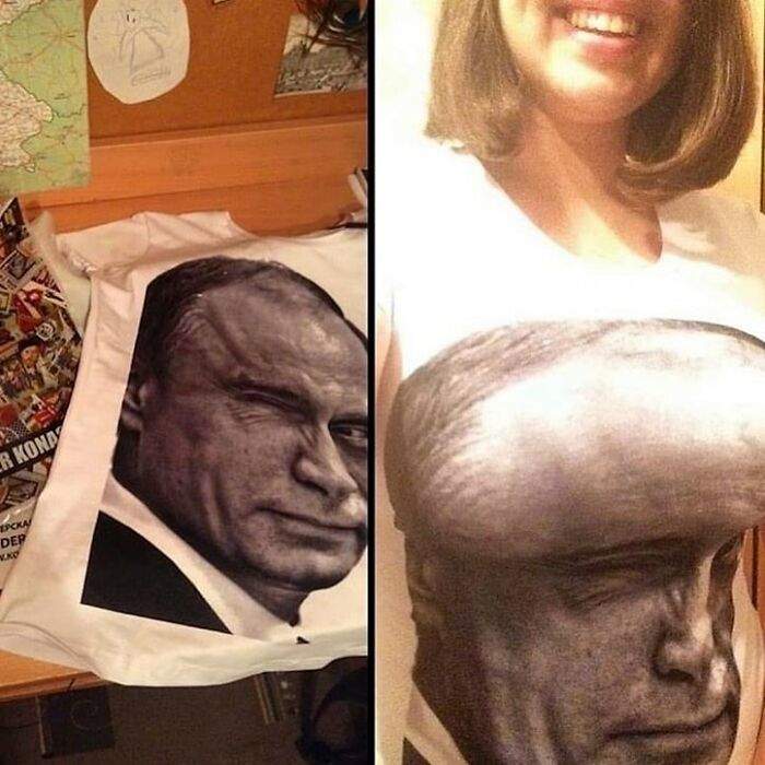 讓人傻眼到不行的《糟糕設計》領導人紀念T被穿成大頭症這我一定買(誤)