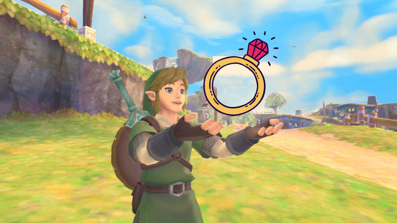 閃光注意《薩爾達傳說式求婚》一個人的冒險很危險,跟我一起吧❤ 閃光注意《薩爾達傳說式求婚》一個人的冒險很危險,跟我一起吧❤