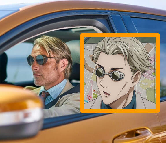 江湖傳言《七海建人的原型是邁茲米克森》一個不喜歡加班一個是全丹麥最性感的男人