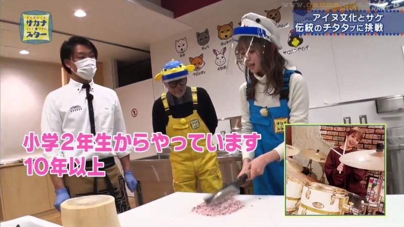 《阿伊努美食奇塔塔普》電視節目介紹傳統製作法 黃金神威粉絲吐槽她沒喊奇塔塔普 《阿伊努美食奇塔塔普》電視節目介紹傳統製作法 黃金神威粉絲吐槽她沒喊奇塔塔普