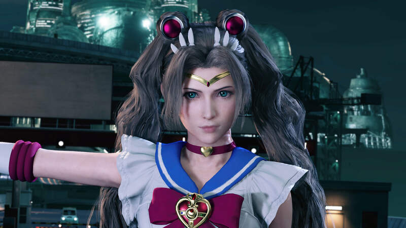 最終幻想7重製版《美少女戰士 Mod》克勞德、艾莉絲、蒂法成為了燕尾服蒙面俠、水手月亮跟水手火星,模樣超級讚❤ 最終幻想7重製版《美少女戰士 Mod》克勞德、艾莉絲、蒂法成為了燕尾服蒙面俠、水手月亮跟水手火星,模樣超級讚❤