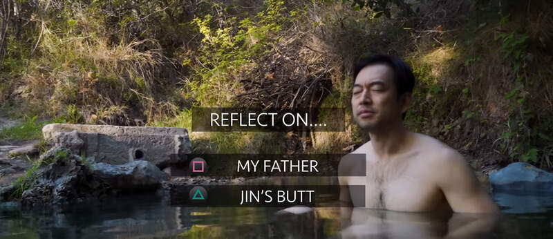 境井仁演員重現《對馬戰鬼泡湯場景》這支影片還原度真的高，屁屁露出直接下去泡給你看