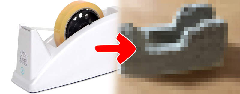 《膠帶台的驚人內幕》裡面竟然不是中空的？日本網友驚呼用了一輩子都不知道