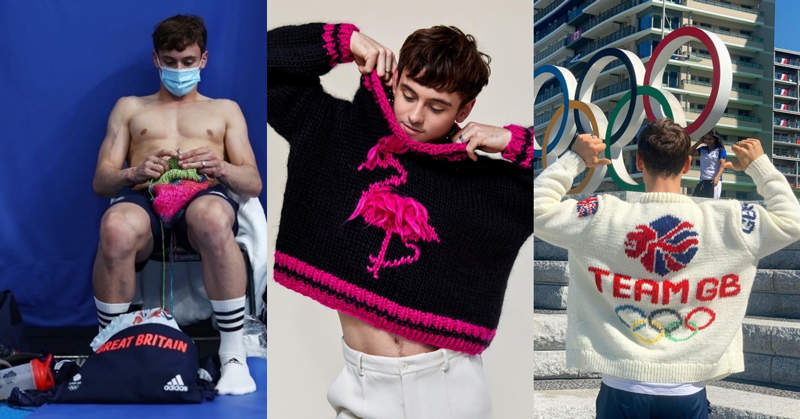在東京奧運打毛線那位《英國跳水王子Tom Daley》推出個人品牌「Made With Love By Tom Daley」 在東京奧運打毛線那位《英國跳水王子Tom Daley》推出個人品牌「Made With Love By Tom Daley」