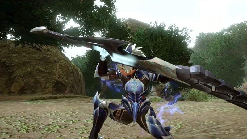 武器動作展示《魔物獵人崛起：破曉》太刀、長槍兩種操作示範