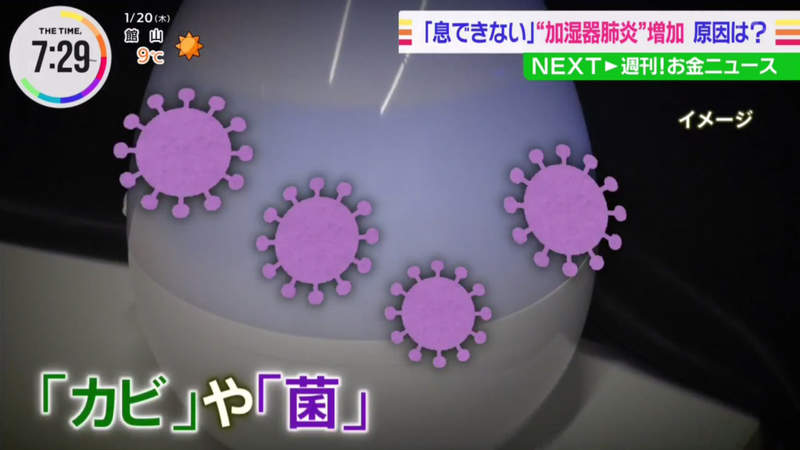 《日本網友染上加濕器肺炎》沒有頻繁換水超危險 加錯水也會變成細菌的溫床