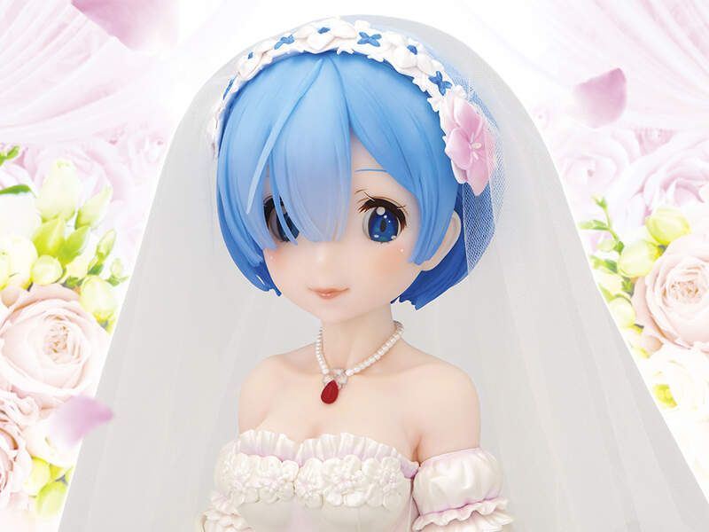 娶雷姆回家囉《從零雷姆婚紗胸像一番賞》最後賞終於是愛蜜莉雅的貓耳胸像了