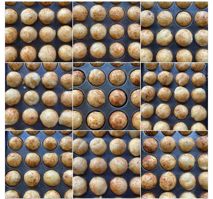 網友分享《章魚燒店IG帳號的照片》滿滿章魚燒,每一張照片都是當天出爐的章魚燒 網友分享《章魚燒店IG帳號的照片》滿滿章魚燒,每一張照片都是當天出爐的章魚燒