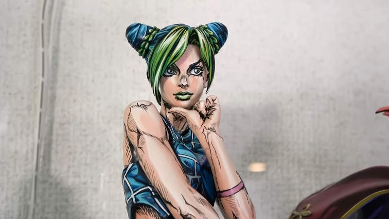 JOJO的奇妙冒險《石之海 空條徐倫》讓作品更加華麗的模型二次元塗繪 JOJO的奇妙冒險《石之海 空條徐倫》讓作品更加華麗的模型二次元塗繪