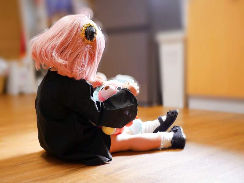 SPY×FAMILY間諜家家酒《親女兒安妮亞cosplay》馬麻全力打造的模樣真可愛 SPY×FAMILY間諜家家酒《親女兒安妮亞cosplay》馬麻全力打造的模樣真可愛