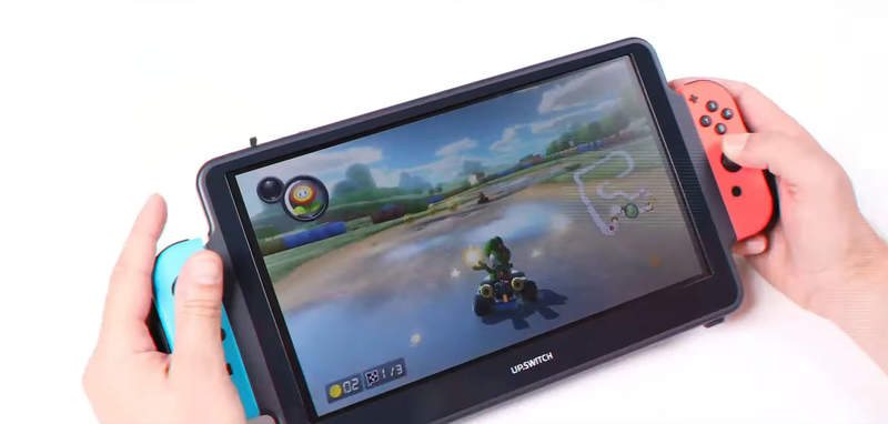 Nintendo Switch外接螢幕《Orion》畫面變大攜帶方便，還可以外接各種主機喔