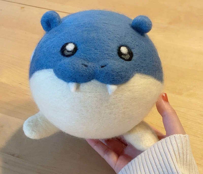 羊毛氈達人製作圓滾滾《海豹球》將寶可夢的可愛度完整重現 羊毛氈達人製作圓滾滾《海豹球》將寶可夢的可愛度完整重現