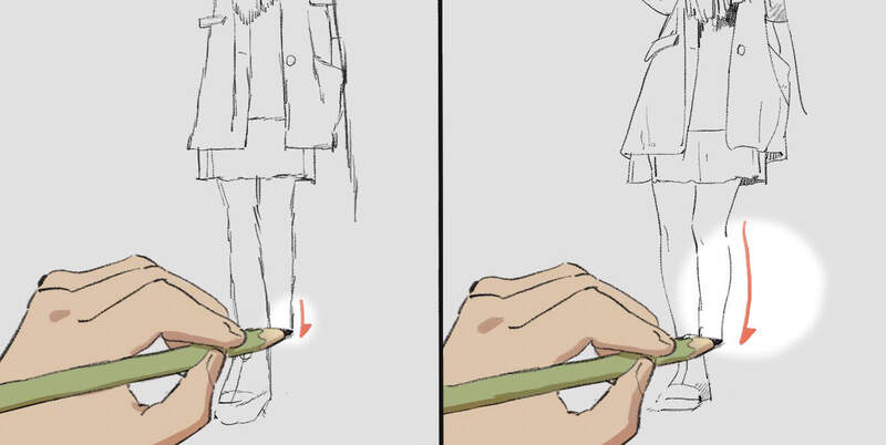 《繪師點出新手常犯錯誤》視野的廣度決定一筆的長度 素描歪七扭八都是這個原因 《繪師點出新手常犯錯誤》視野的廣度決定一筆的長度 素描歪七扭八都是這個原因