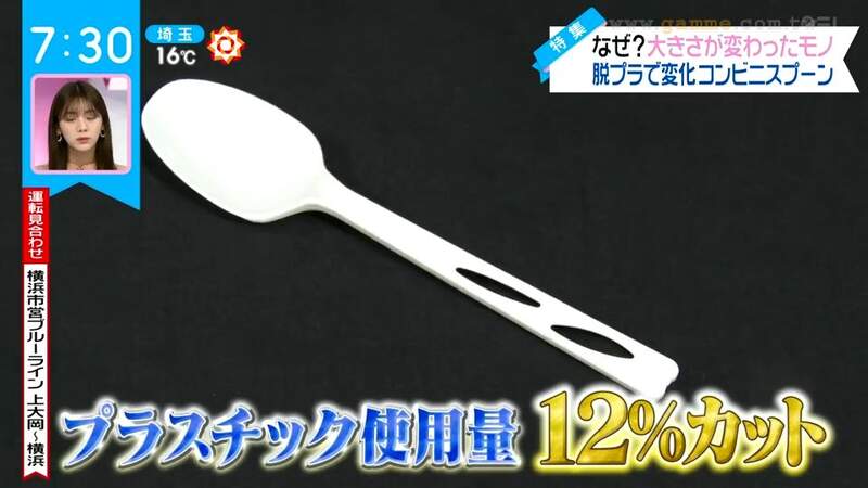 《免洗湯匙握柄開洞的理由》減塑風潮下誕生的創意商品 日本便利商店紛紛跟進