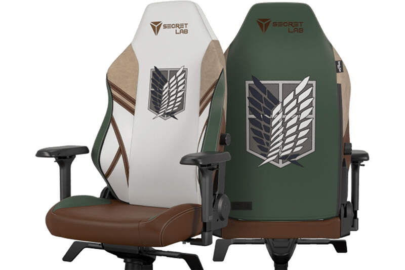 Secretlab推出《進擊的巨人》Titan Evo 2022電競椅，你會為了自由獻上心臟嗎？