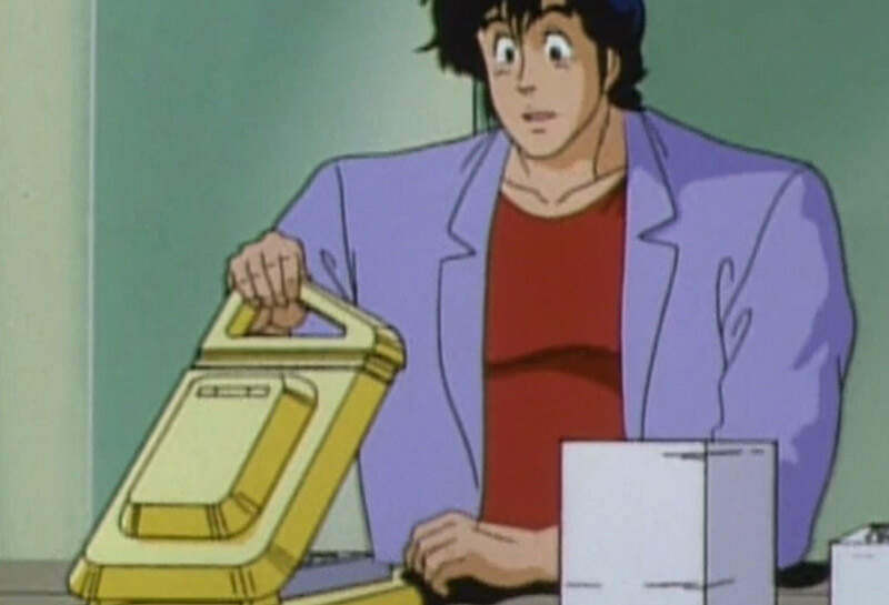 《現代人不知道的機器》你看得懂冴羽獠在做什麼嗎？先說絕對不是烤鬆餅啊……