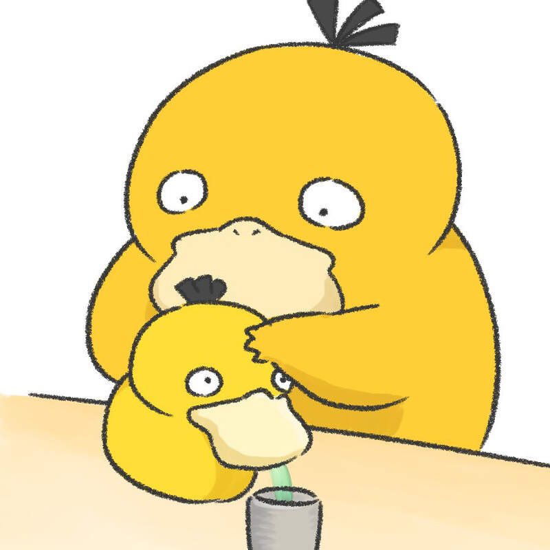 傻呼呼的模樣《可達鴨茶壺》也太可愛了，好想入手一個