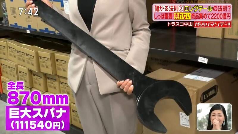 《專賣超冷門商品的公司》堅持長尾法則把存貨當興趣 超巨大扳手２年才賣出一把