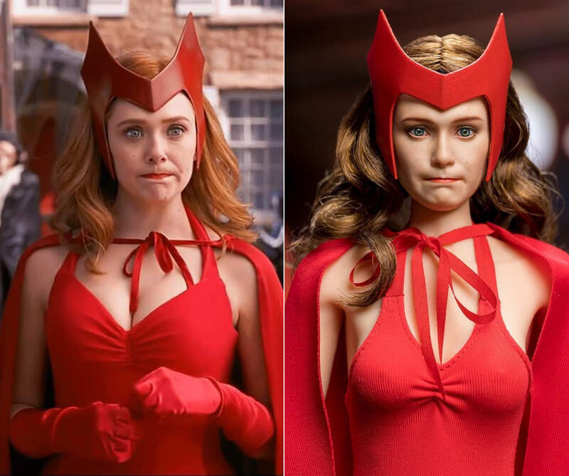 汪達與幻視《緋紅女巫 1/6 抿嘴模型》如果一連串表情包都出頭雕那就精彩惹 汪達與幻視《緋紅女巫 1/6 抿嘴模型》如果一連串表情包都出頭雕那就精彩惹