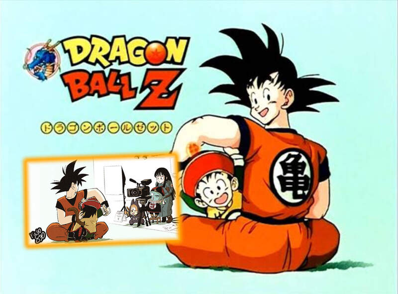 繪師創作《七龍珠幕後拍攝現場》網友大讚這真是超天才的表現與想像能力