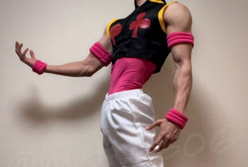 超養眼福利《試著cos獵人西索》身高180體脂12%這才是最完美比例