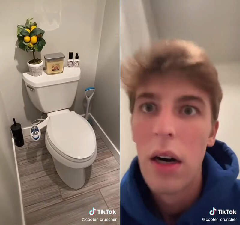 原地起飛的爽感《男生買了沖屁屁神器的結果》快樂就是來得這麼簡單